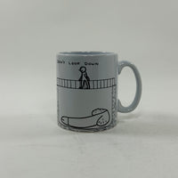 David Shrigley Mug - Dont Look Down