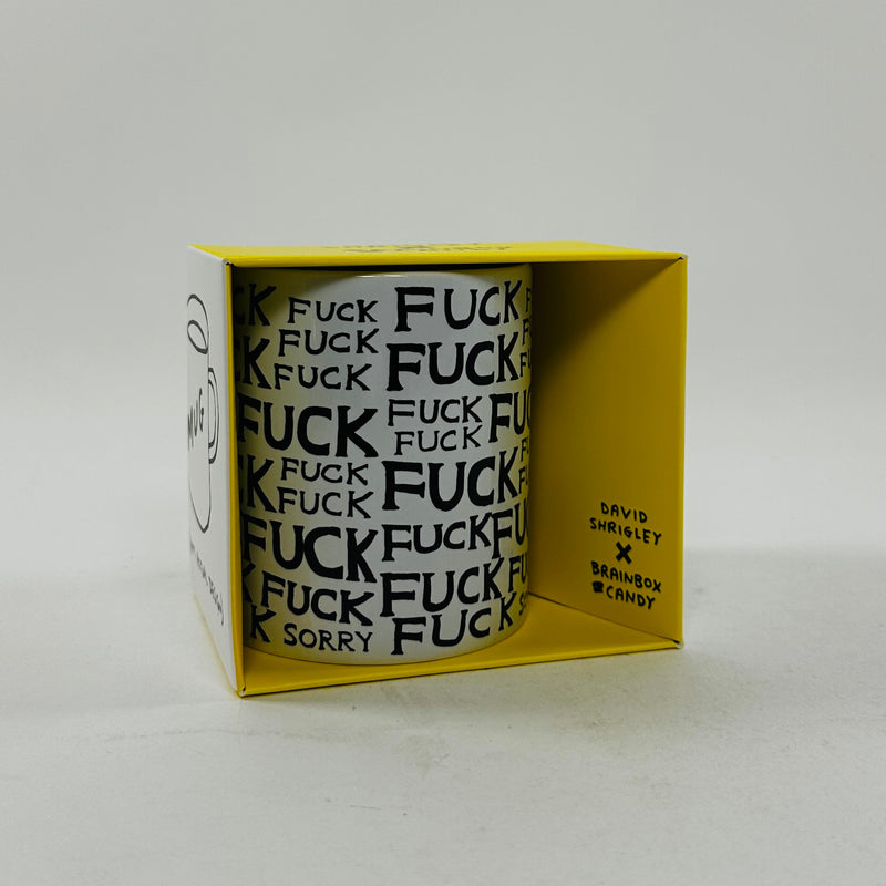 David Shrigley Mug - Fuck Fuck Sorry