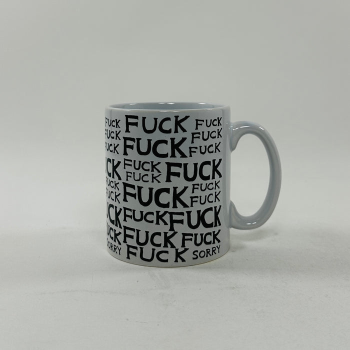 David Shrigley Mug - Fuck Fuck Sorry