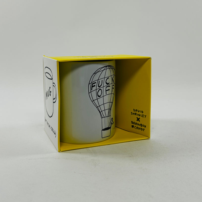 David Shrigley Mug - Fuck Off Balloon