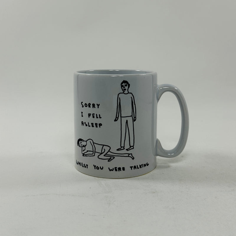 David Shrigley Mug - Sorry I Fell Asleep