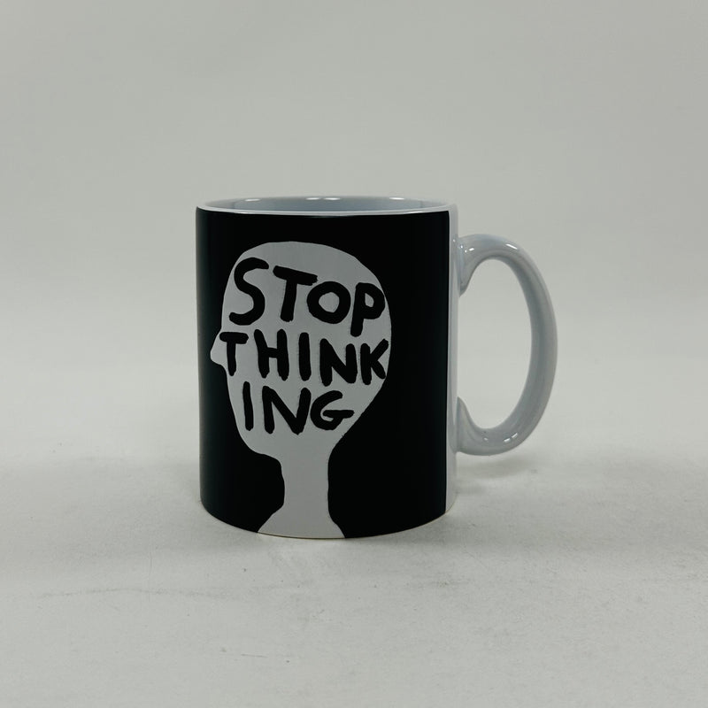 David Shrigley Mug - Stop Thinking