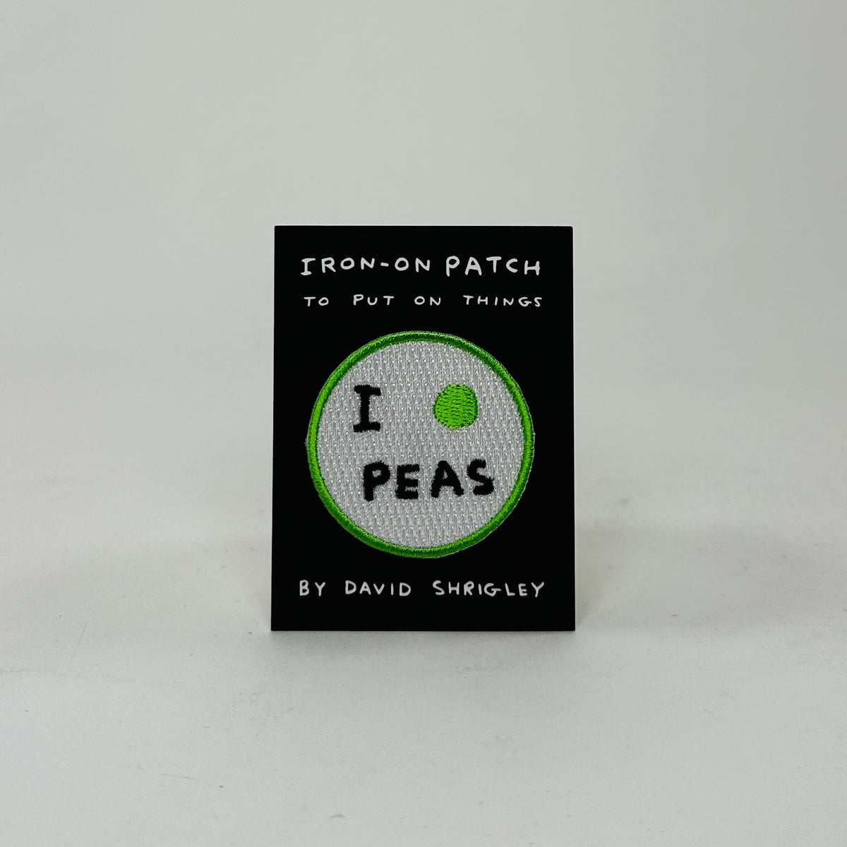 David Shrigley Patch - I Pea Peas