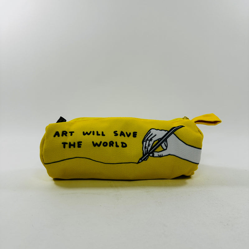 David Shrigley Pencil Case - Art Will Save The World