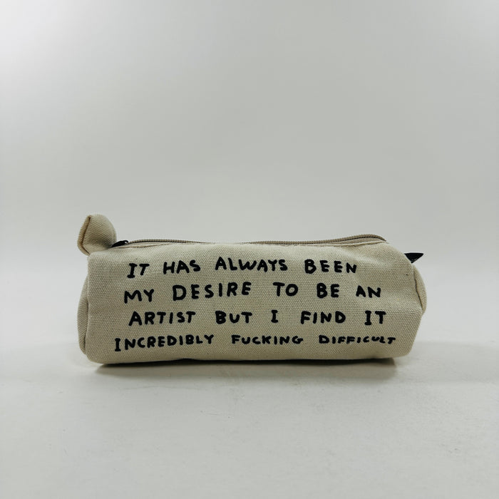 David Shrigley Pencil Case - Be An Artist
