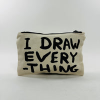 David Shrigley Pencil Case - I Draw Everything