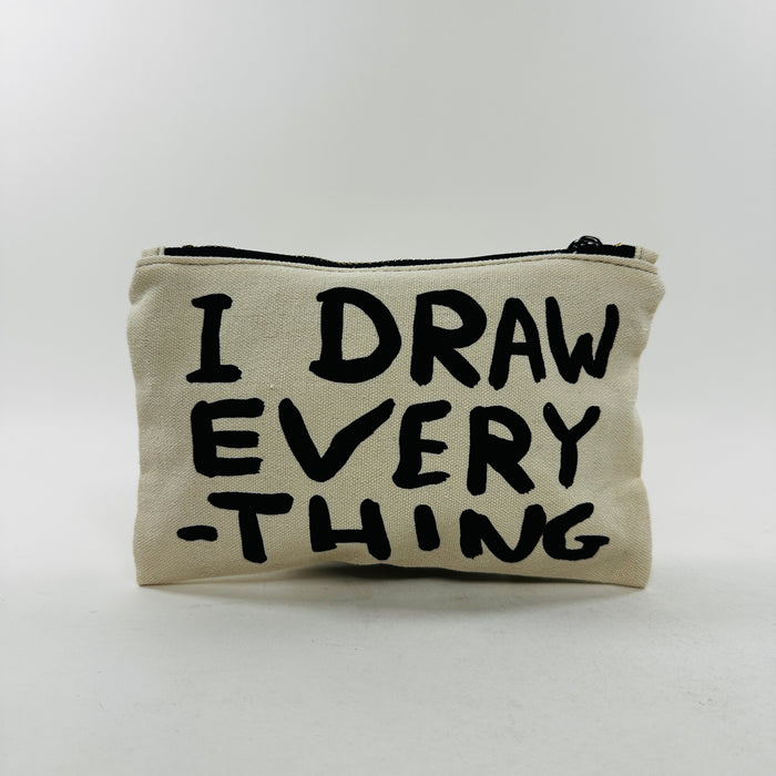 David Shrigley Pencil Case - I Draw Everything