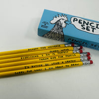 David Shrigley Pencil Set - 1