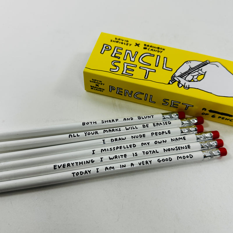 David Shrigley Pencil Set - 2