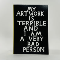 David Shrigley Sketchbook - Terrible Artwork
