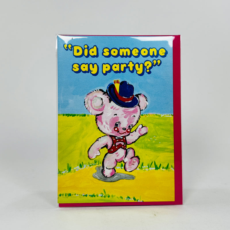 Did Someone Say Party? - Magda Archer Card