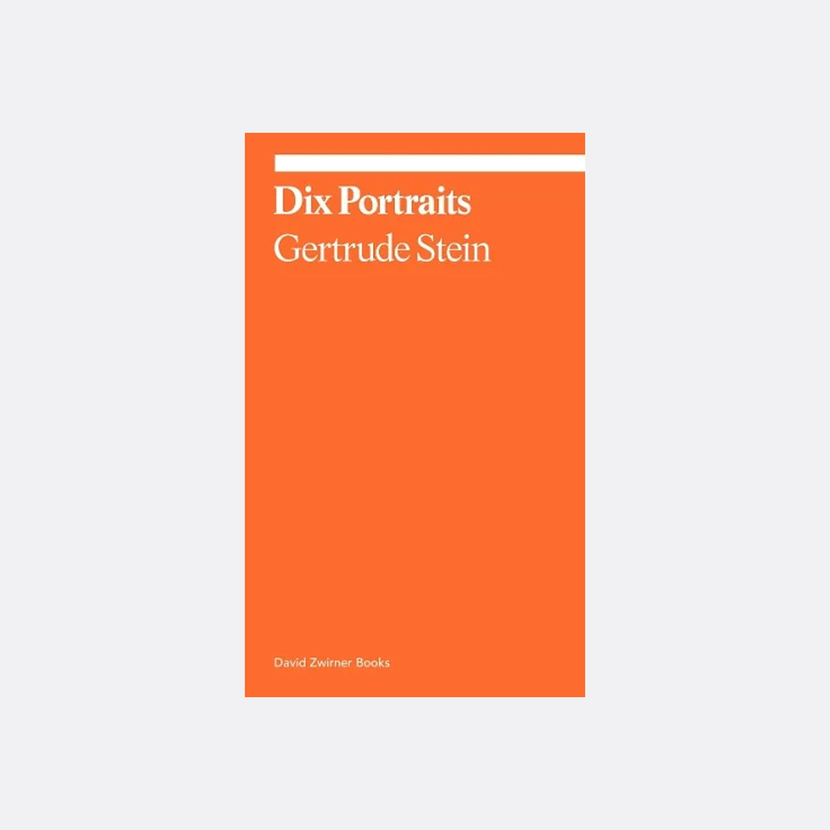 Dix Portraits (Ekphrasis Collection)