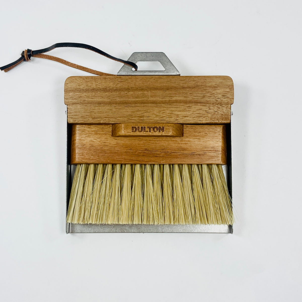 Dulton - Desktop Dustpan and Brush - Glavanized