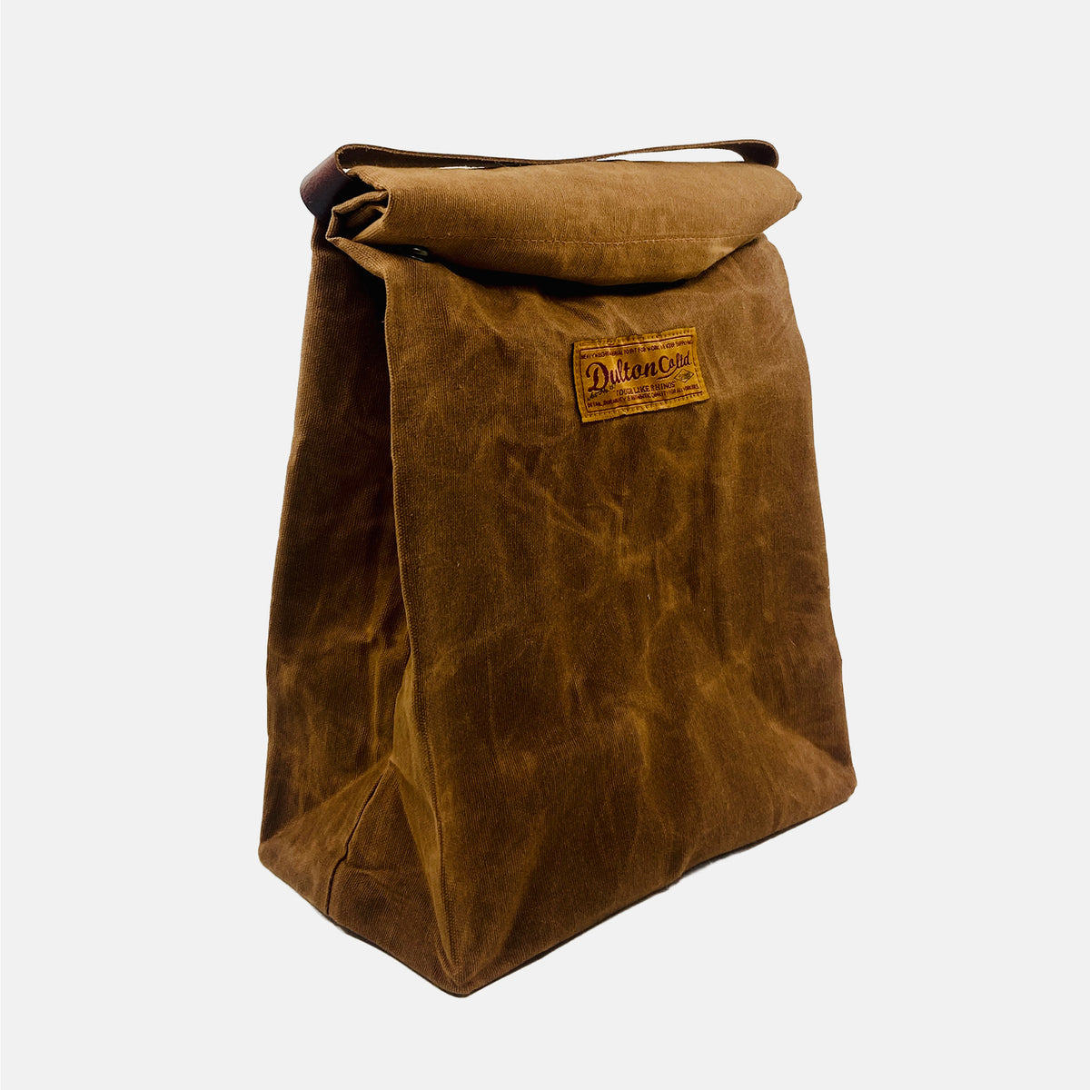 Dulton - Wax Canvas Lunch Bag - Camel