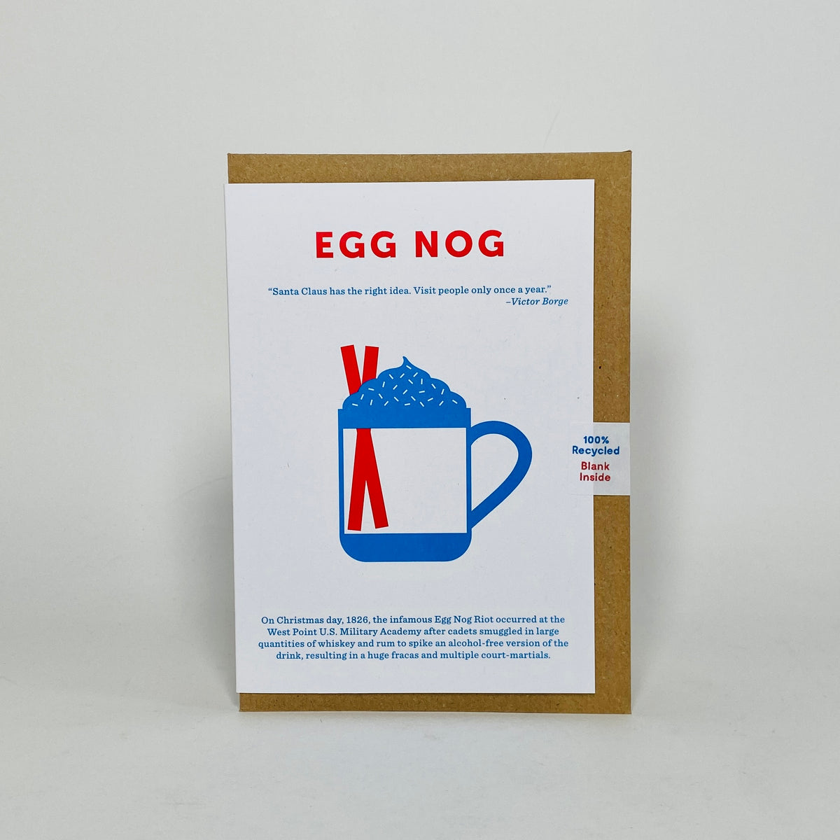 Egg Nog - Crispin Finn Card