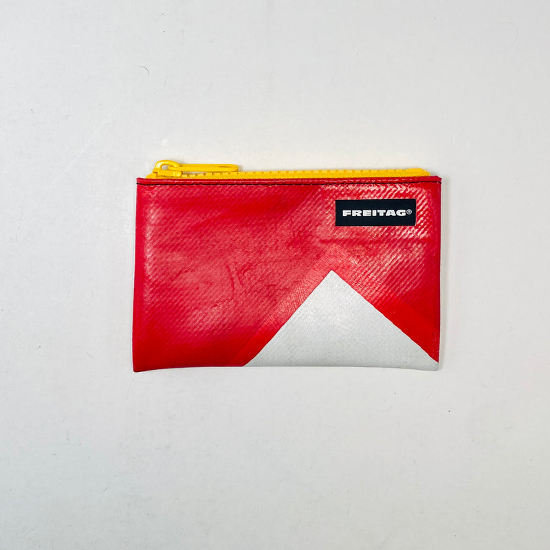 FREITAG F05 - Blair - Red and White with Yellow Zip