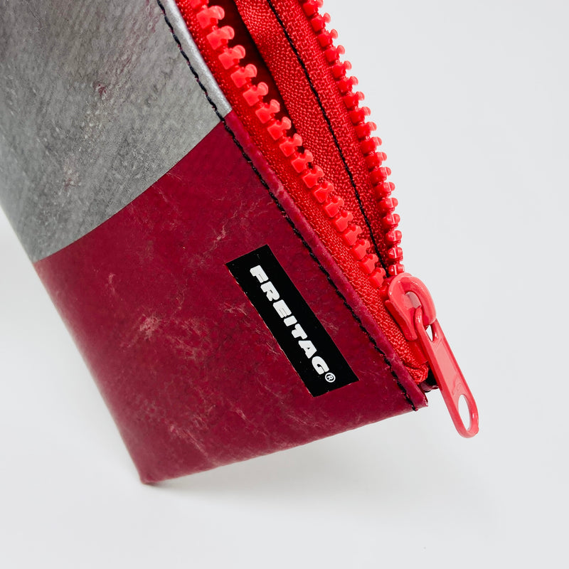 FREITAG F05 - Blair - Silver and Red with Red Zip