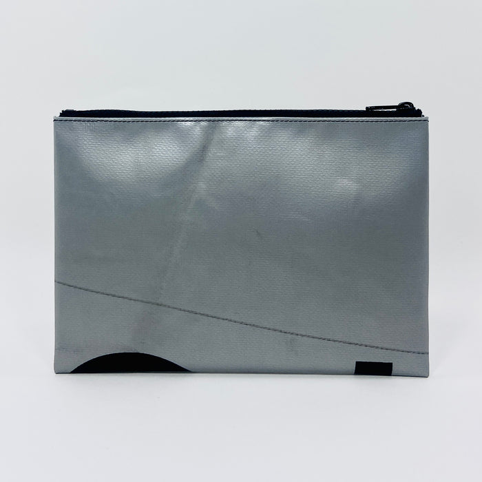 FREITAG F07 - Chuck - Silver with Black Typography and Black Zip