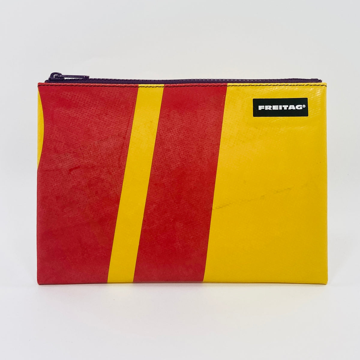 FREITAG F07 - Chuck - Yellow and Red with Purple Zip