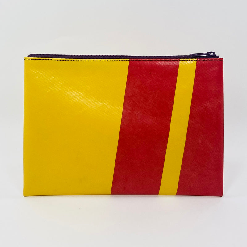 FREITAG F07 - Chuck - Yellow and Red with Purple Zip