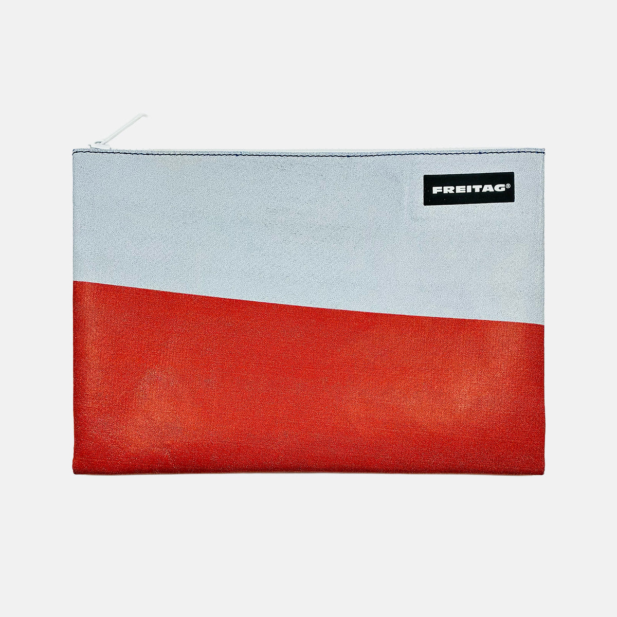 FREITAG F07 - Chuck - Grey and Red with White Zip