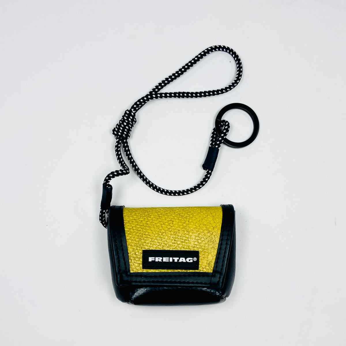 FREITAG F213 - Mini Messenger - Black with Yellow