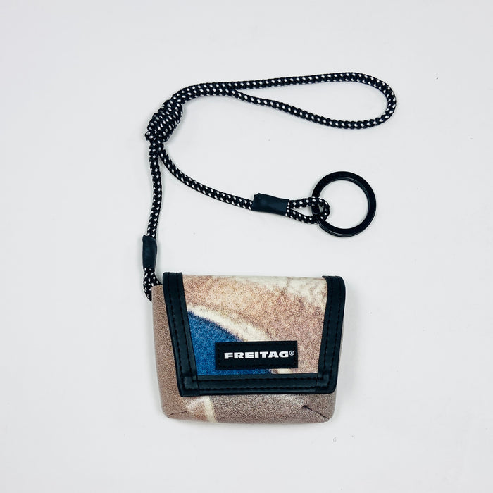 FREITAG F213 - Mini Messenger - Mottled Beige with Blue