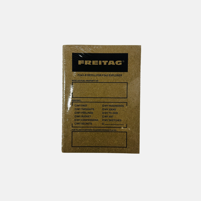 FREITAG F243-R - Refil for Explorer - Small Journal