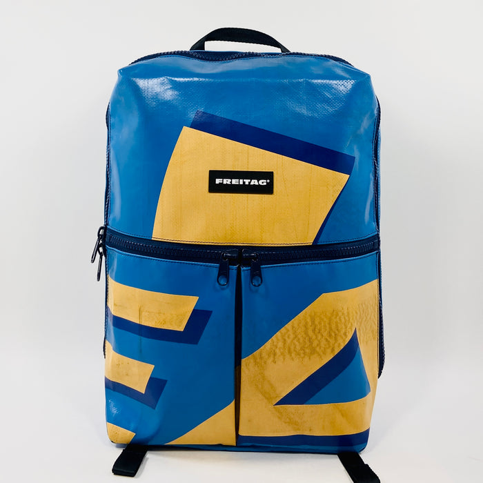 FREITAG F49 - Fringe - Blue and Yellow with Blue Zips
