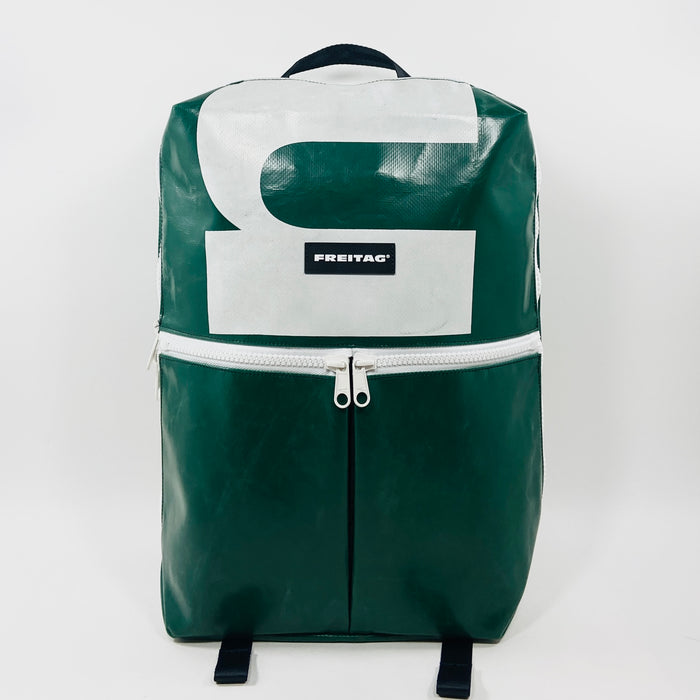 FREITAG F49 - Fringe - Green with White and White Zips