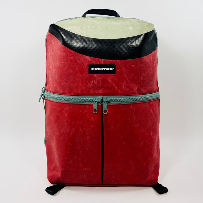 FREITAG F49 - Fringe - Red with Mint Zips