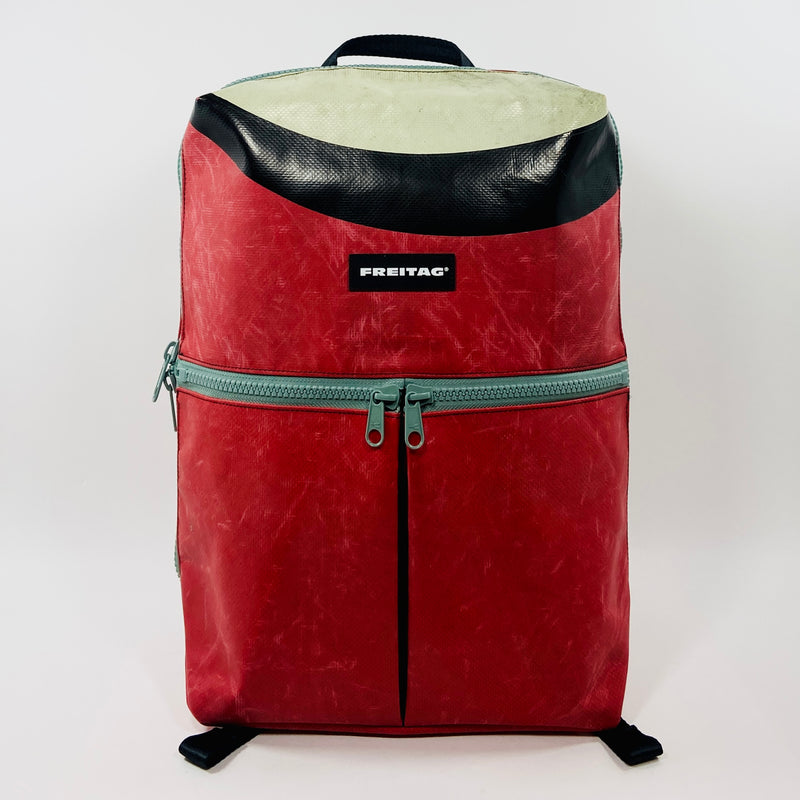 FREITAG F49 - Fringe - Red with Mint Zips
