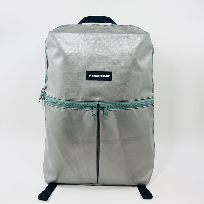 FREITAG F49 - Fringe - Silver with Mint Zips