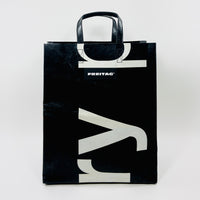 FREITAG F52 - Miami Vice - Black with White typography