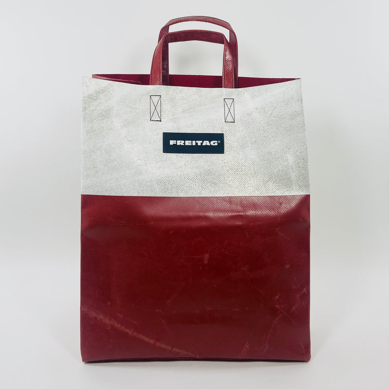 FREITAG F52 - Miami Vice - Red with Off White