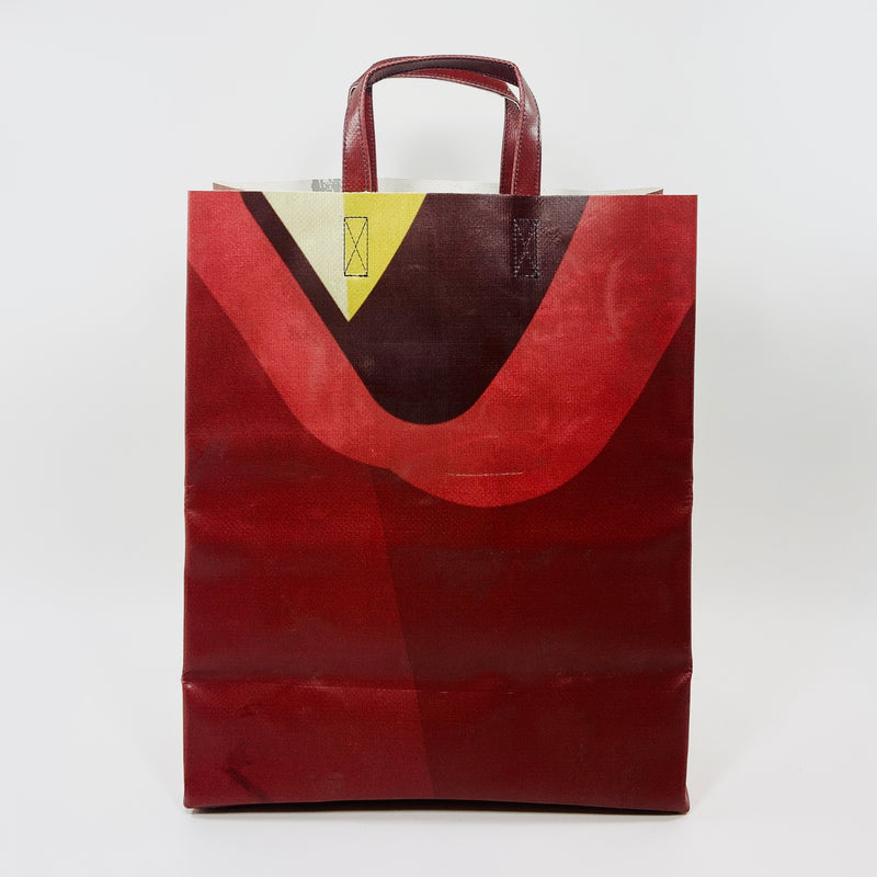 FREITAG F52 - Miami Vice - Red with Yellow typography