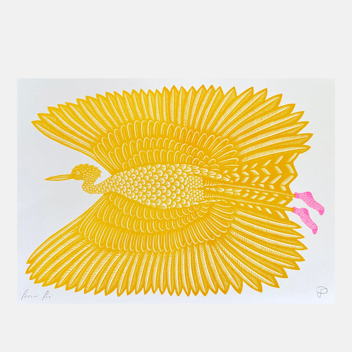 Feelin' Fly A3 Print - Strangford