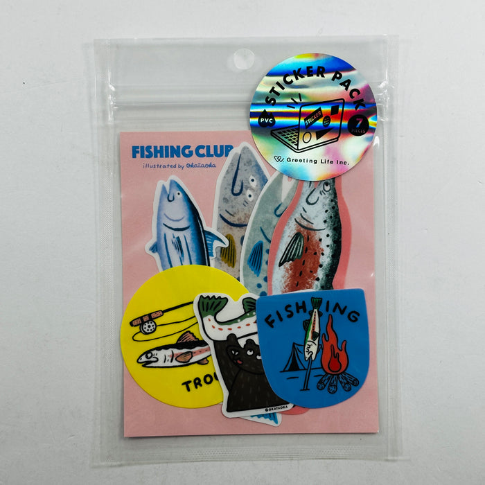 Fishing - Greeting Life Sticker Pack