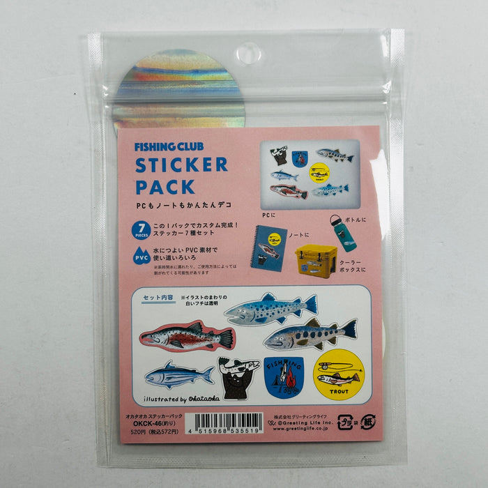 Fishing - Greeting Life Sticker Pack