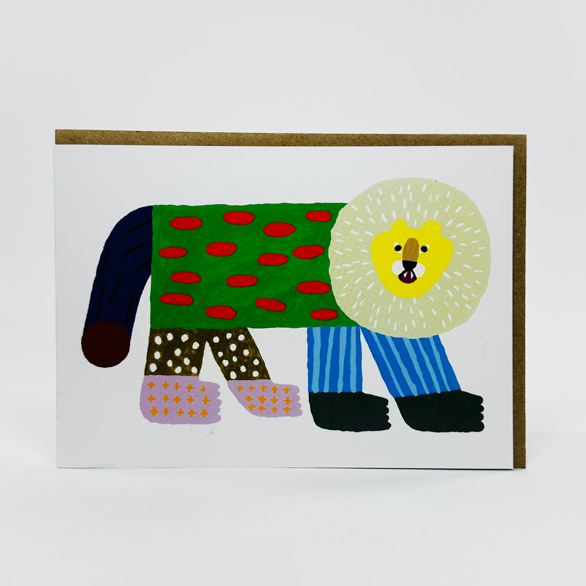 Flash Lion - Min Pin x East End Prints Card