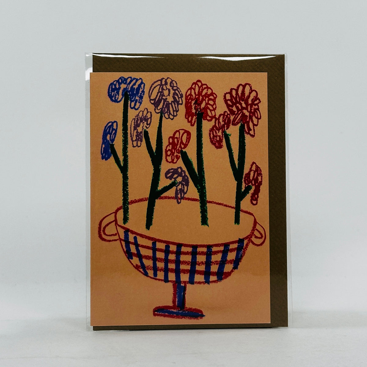 Flower Vase - Lottie Hall Studio Card