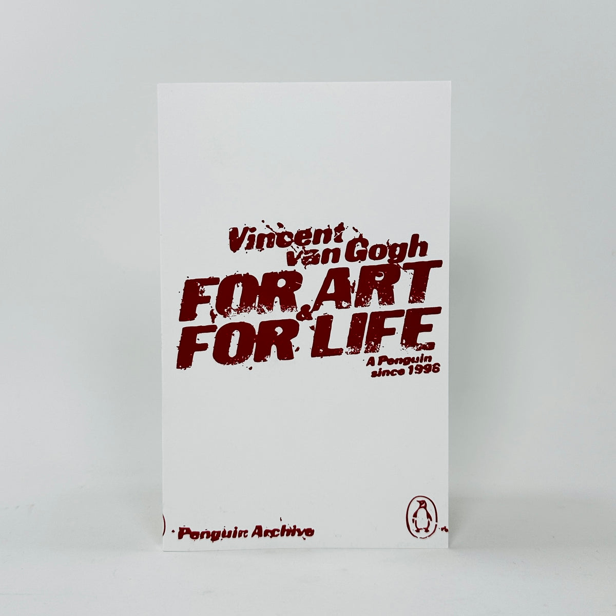 For Art and for Life - VIncent van Gogh