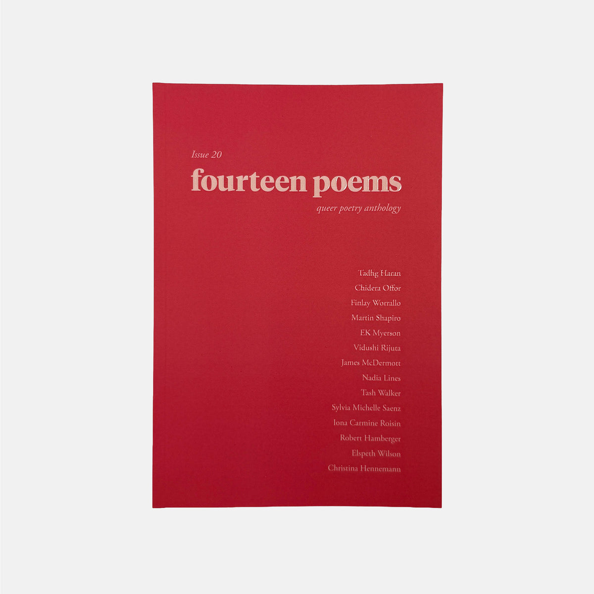 Fourteen Poems #20