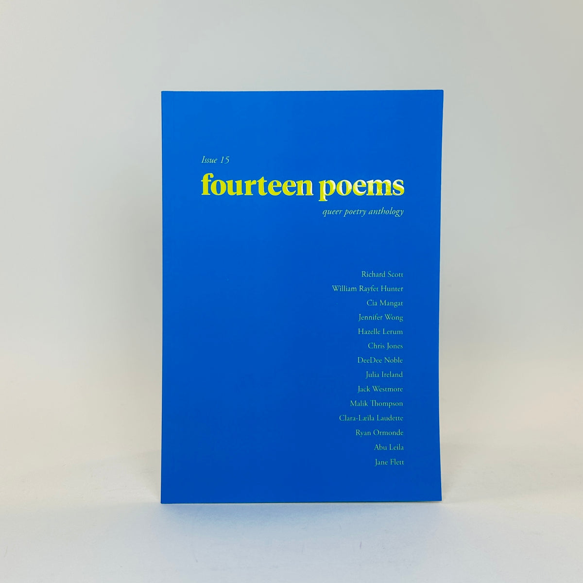 Fourteen Poems #15 - Queer Poetry Anthology