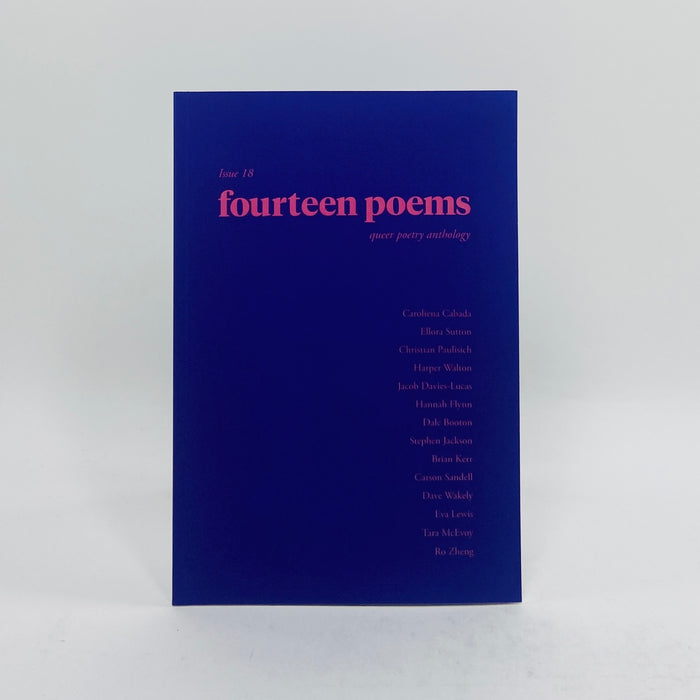 Fourteen Poems #18 - Queer Poetry Anthology