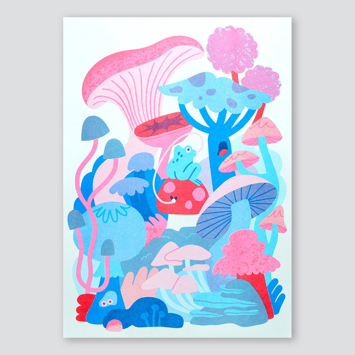 Froggy A3 Print - Lauren Morsley