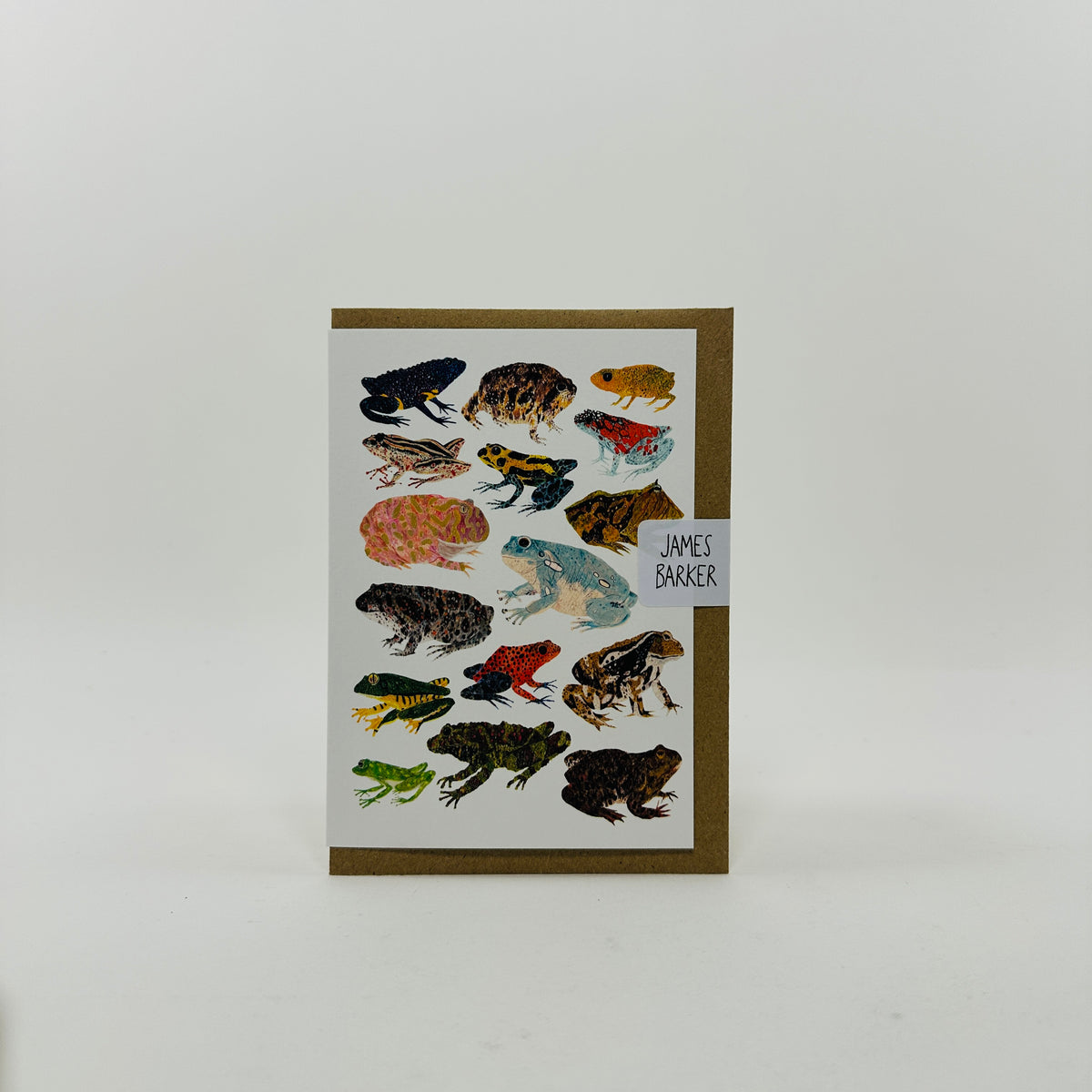 Frogs and Toads - James Barker Card