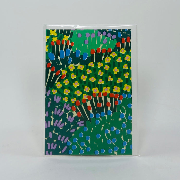 Garden Flowers - Wrap Card