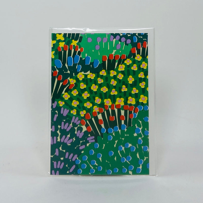 Garden Flowers - Wrap Card