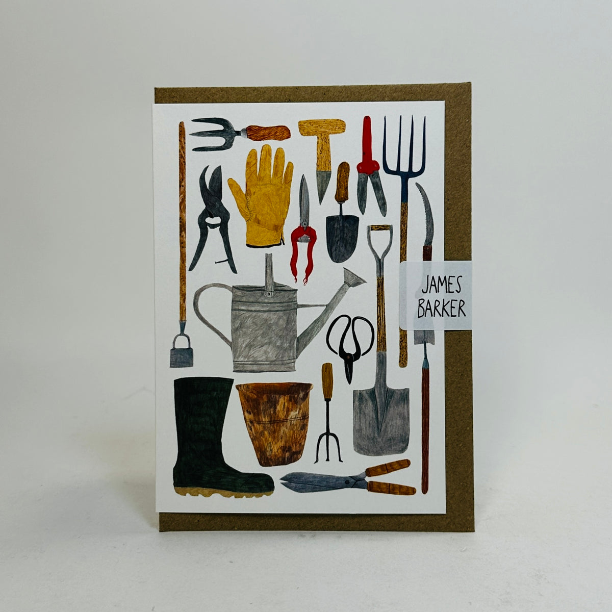 Gardening Tools- James Barker Card
